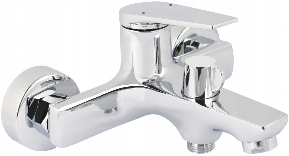 DEANTE Bateria wannowa Ivo, chrom, bez kompletu natryskowego