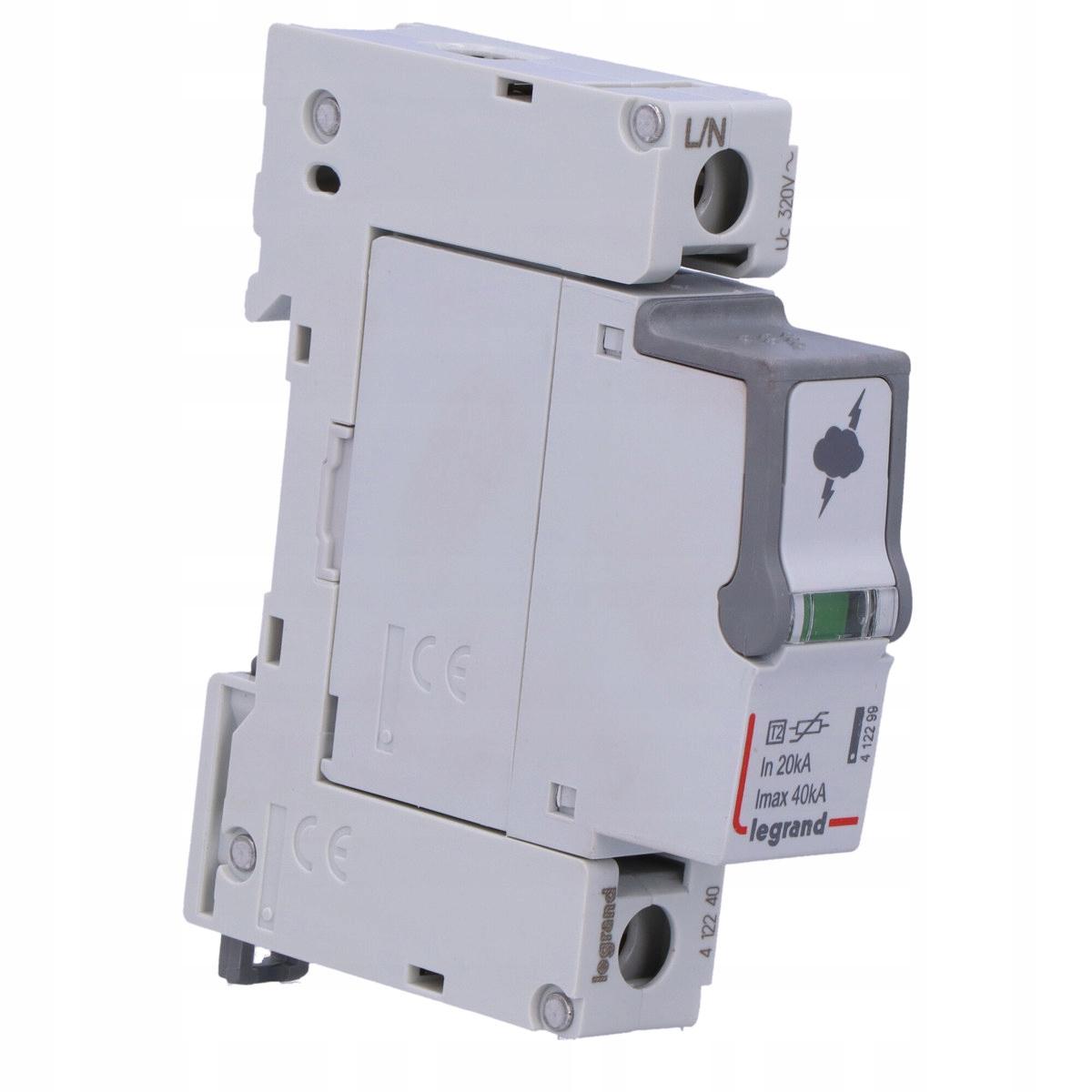 LEGRAND Ogranicznik przepięć T2 40 KA 1P