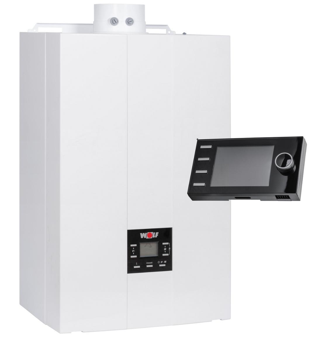 Pakiet WOLF Kocioł kondensacyjny FGB-28 BM-2 48h