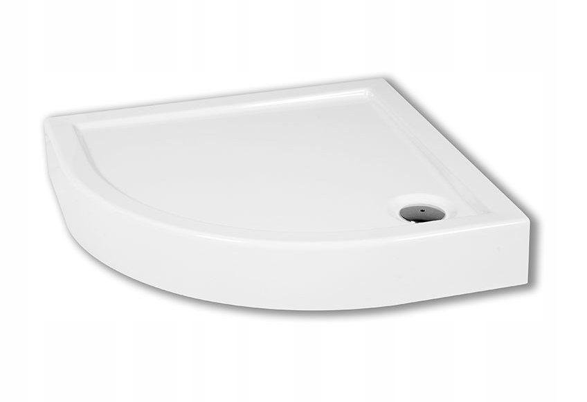 SCHEDPOL Brodzik akryl Competia z podbudową Stabilsound Plus 80x80 półokrąg