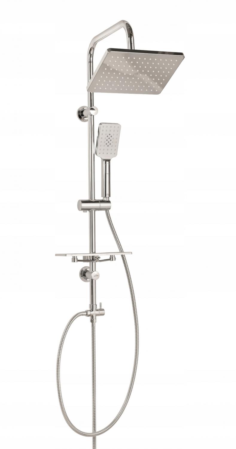 Zestaw prysznicowy - deszczownia INVENA NYKS 48h