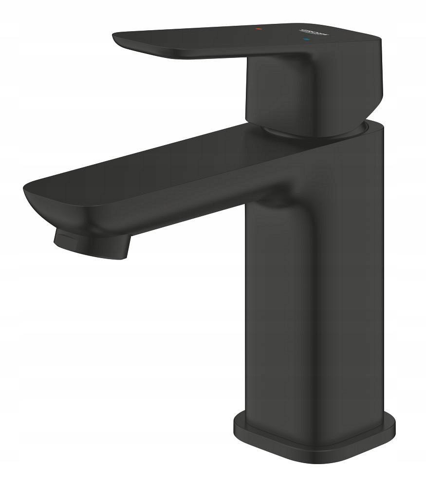 GROHE Bateria umywalkowa CUBEO Rozmiar S matte black bez zestaw odpływowego