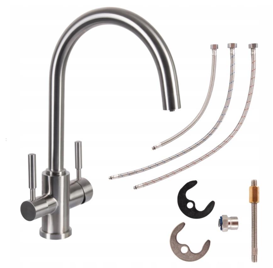 AQUAPHOR Bateria trójdrożna prosta C125