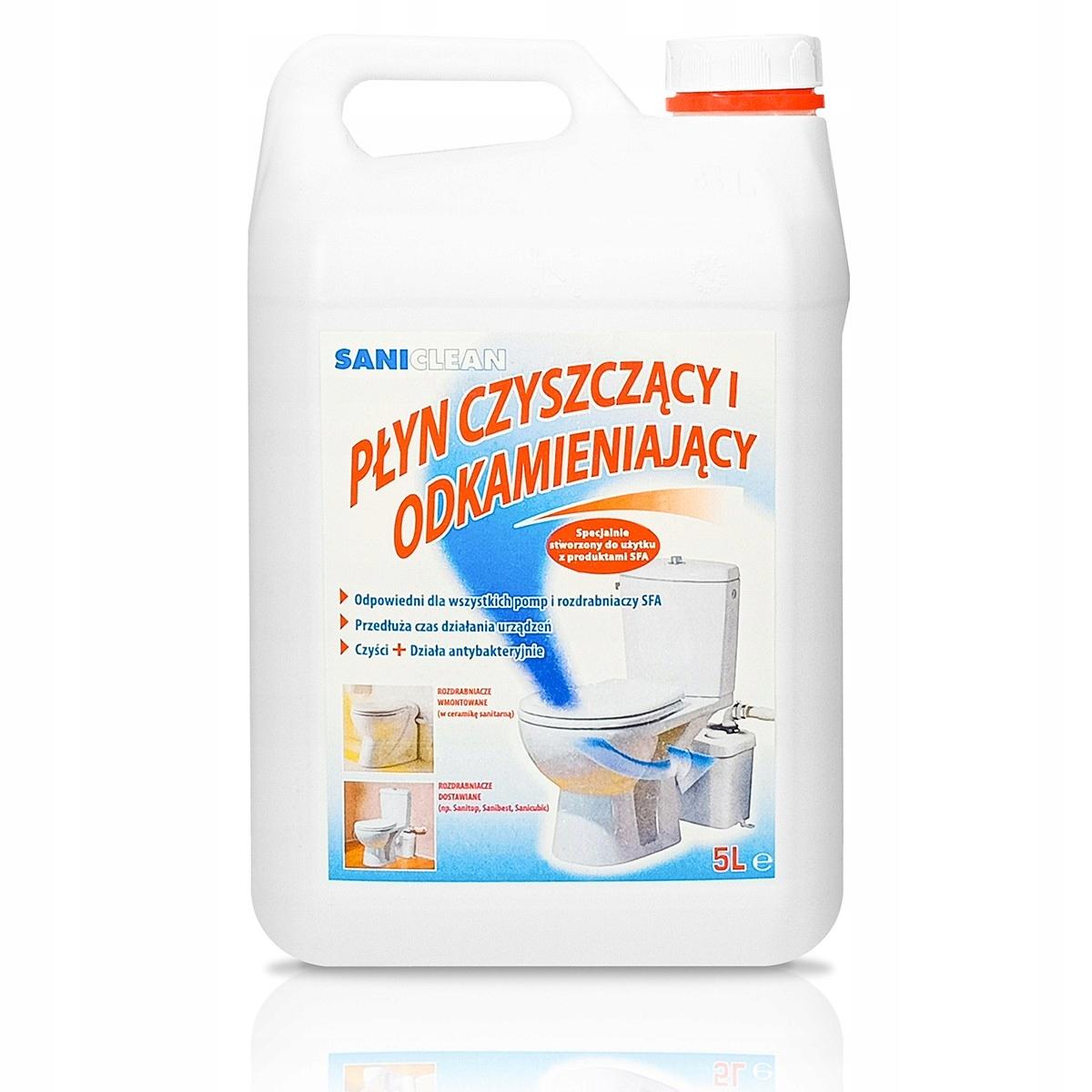 SFA Płyn czyszczący - dezynfekcji sanitarnej 5l Saniclean