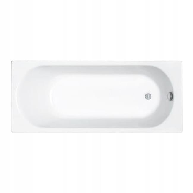 KOŁO Wanna akrylowa prostokątna GEBERIT Opal Plus 1700 700 mm biała