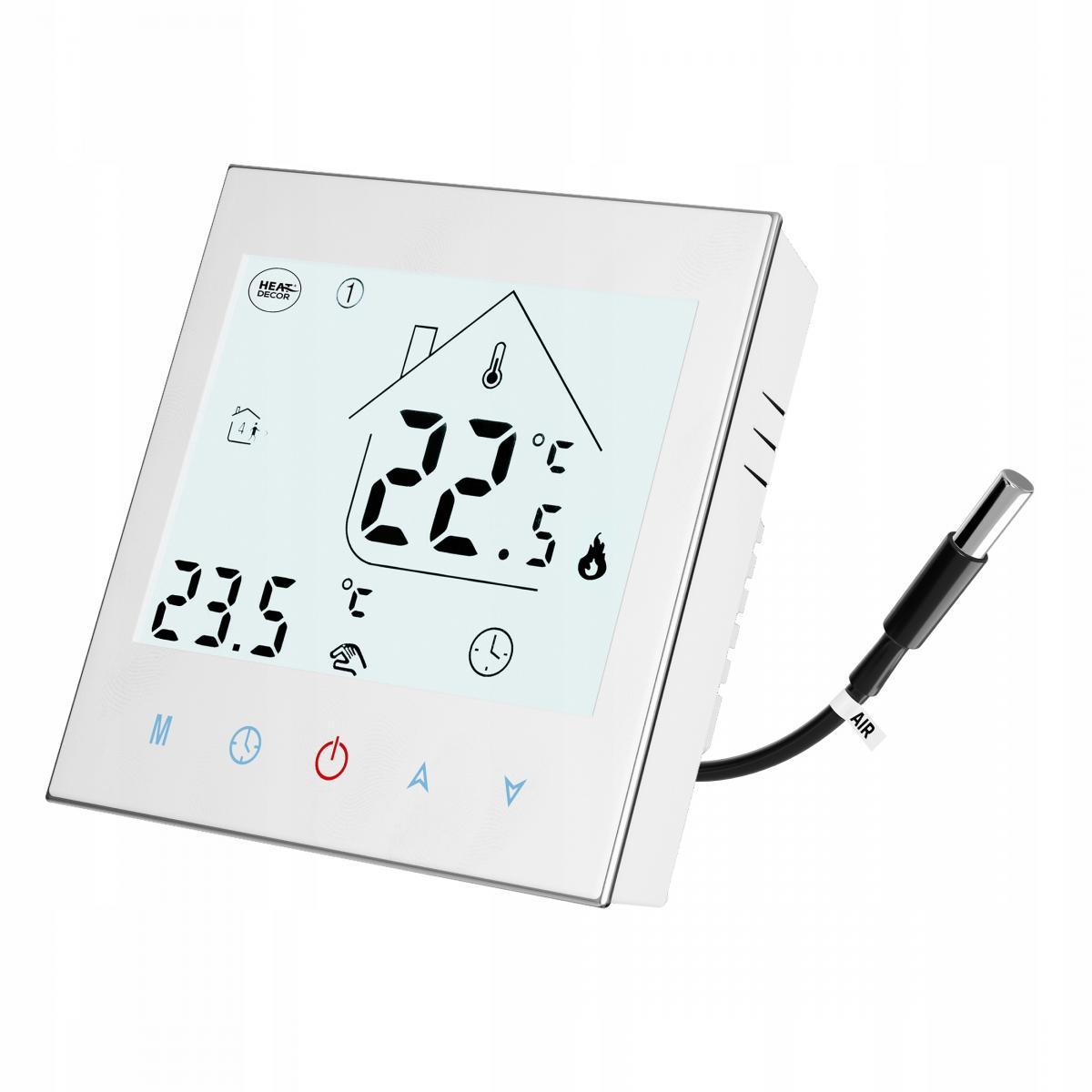 HEAT DECOR Termostat programowalny HD-T1000.W - biały