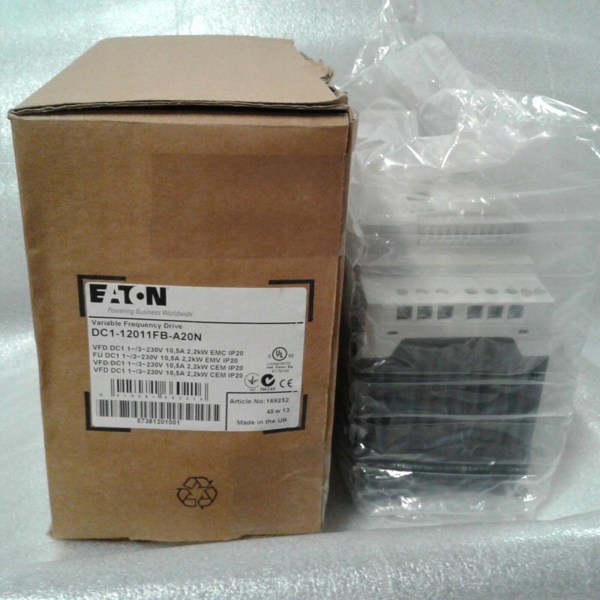 Falownik DC1-12011FB-A20CE1 2,2kW 1-fazowy 230V z filtrem RFI z modułem ham