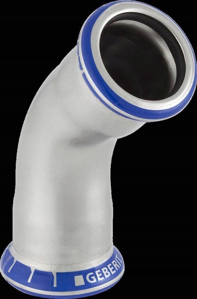GEBERIT Kolano Geberit Mapress Edelstahl 45° d22