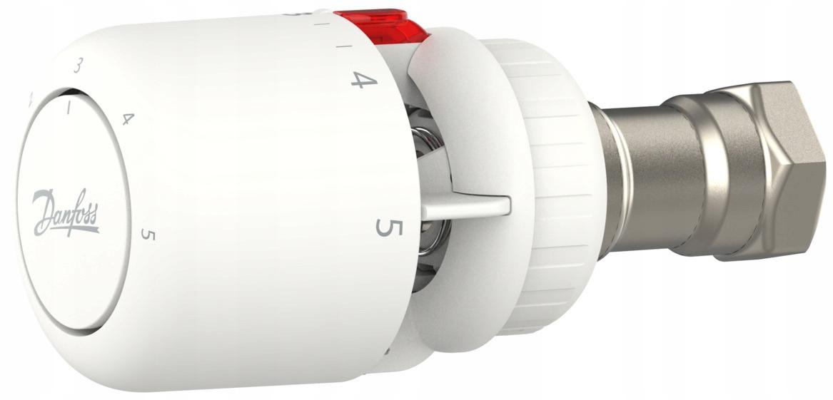Głowica termostatyczna gazowa Danfoss Aero RA click, czujnik wbudowany, z o