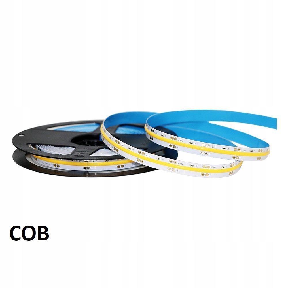 V-TAC Taśma LED COB 512LED / 24V / CRI90+ A++ 12W / m VT-512 4000K / 1000lm