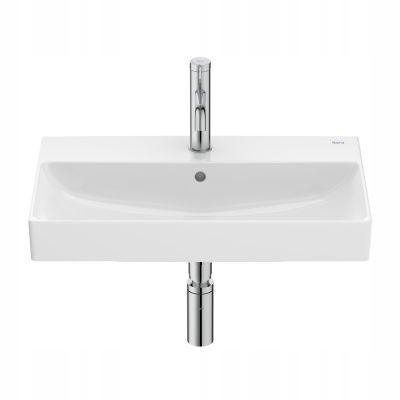 Umywalka ścienna ONA 60x36cm, z/otw., z/przel. Biały ROCA