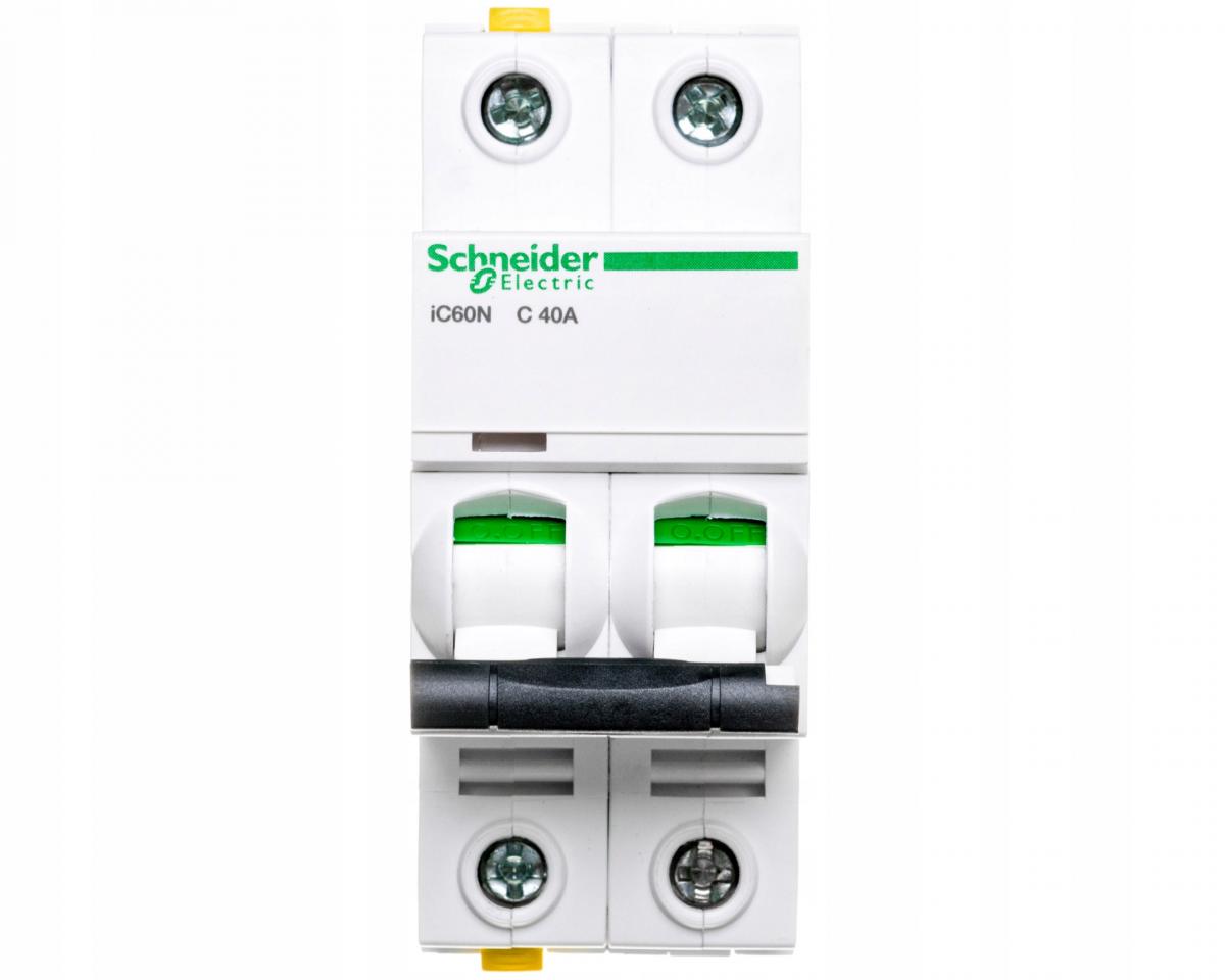 SCHNEIDER ELECTRIC Wyłącznik nadprądowy iC60N-C40-2 C 40A 2-biegunowy