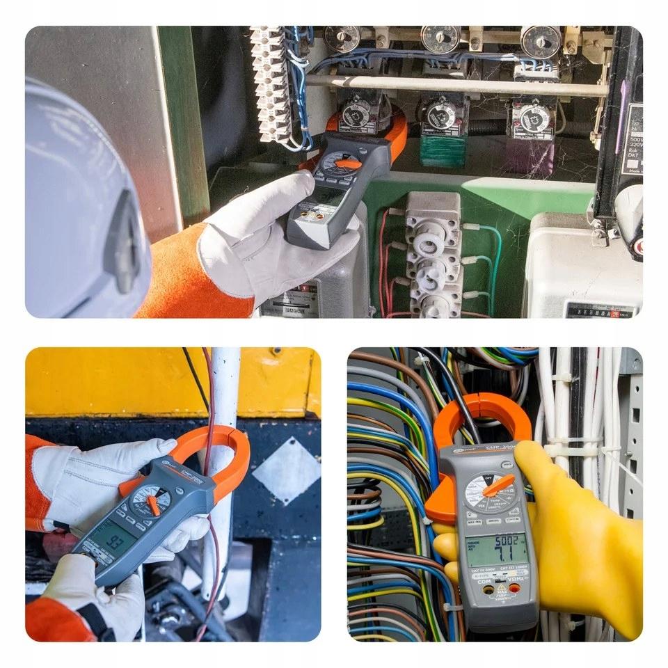 CMP-2000 Cyfrowy miernik cęgowy z Certyfikatem Kalibracji