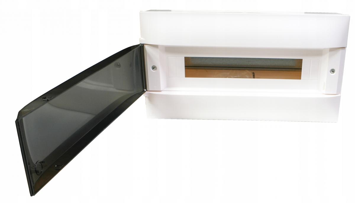 LEGRAND Rozdzielnica natynkowa PRACTIBOX S 1x18 drzwi przezroczyste