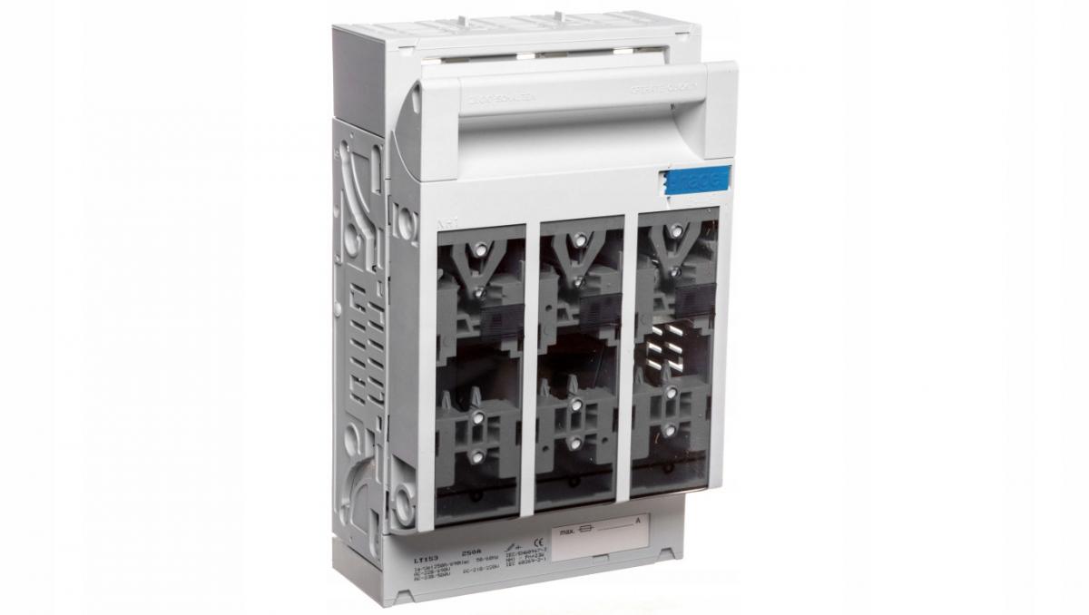Rozłącznik bezpiecznikowy NH1 3P 250A 690VAC szyny 60 mm zasilanie/odpływ ś