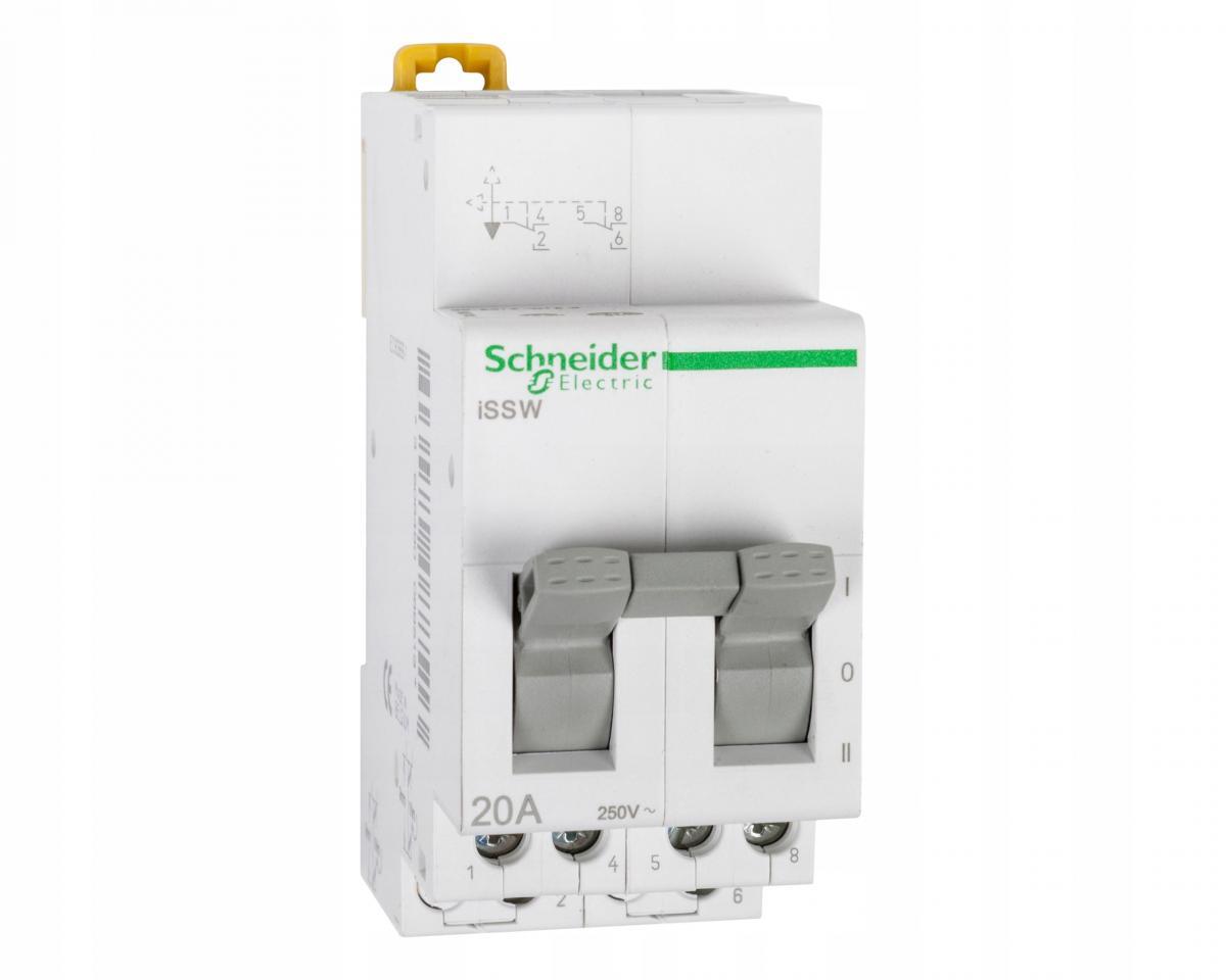 SCHNEIDER ELECTRIC Przełącznik pojedynczy 3-pozycyjny iSSW-20-2-3 20A 2CO
