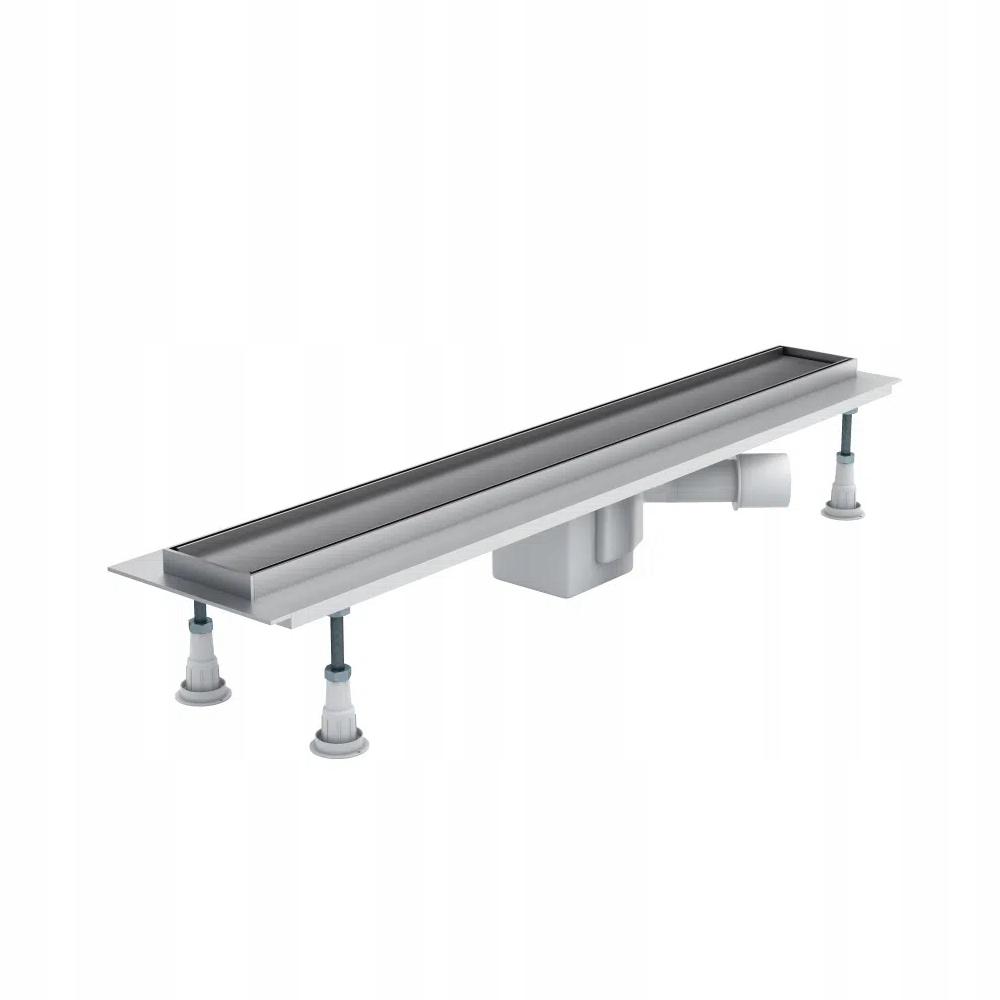 Odpływ liniowy SCHEDPOL z rusztem do zabudowy płytkami BASE 80x8x9,5 48h