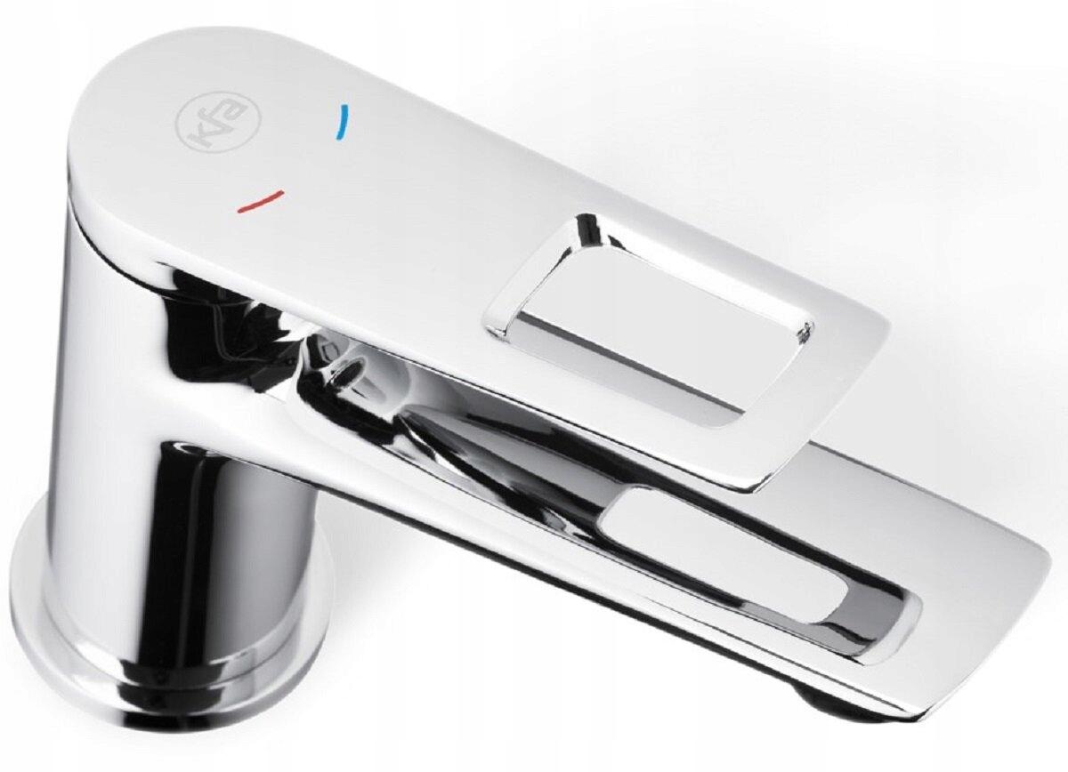 Bateria umywalkow stojąca ARMATURA KRAKÓW ANGELIT 1uchw 1otw mosiężna chrom