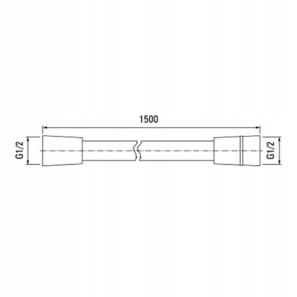 GOLD Wąż natryskowy