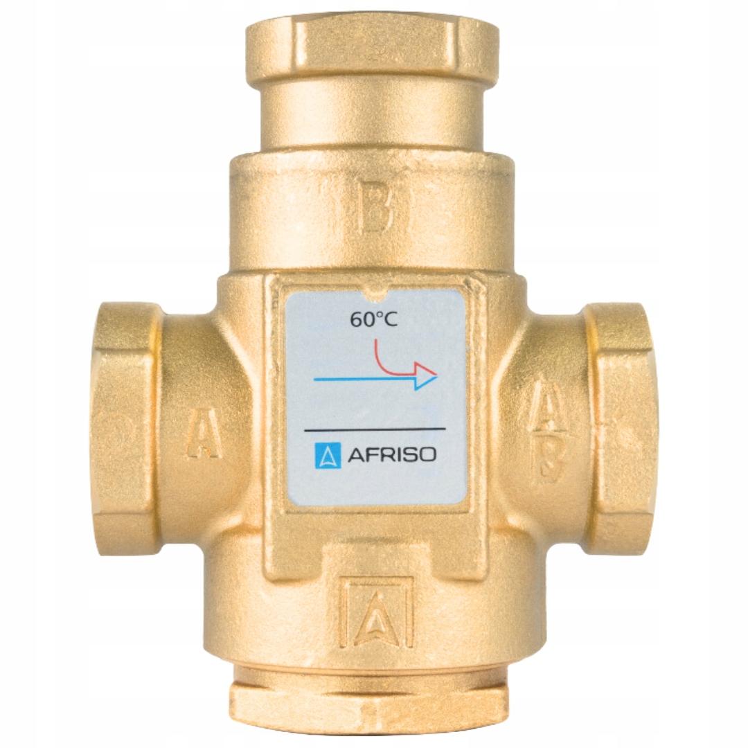 AFRISO Zawór temperaturowy ATV 336, DN25, Rp 1 cal, kvs 9, 60°C