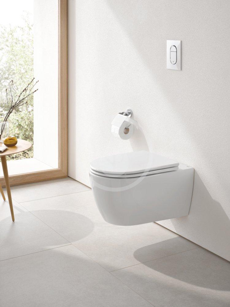 Przycisk uruchamiający GROHE Arena Cosmopolitan do WC chrom 156x197x10 mm