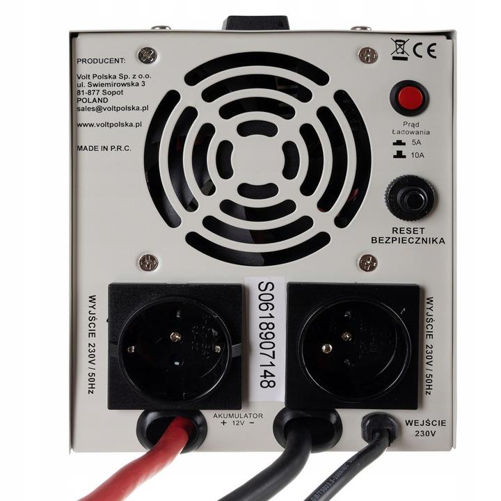 VOLT Zasilacz awaryjny SINUS PRO 800 E 12/230V (500/800W)