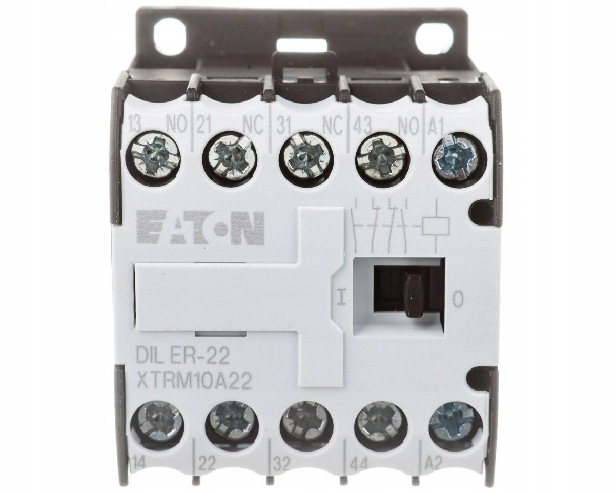 EATON Stycznik pomocniczy AC-15 I=3A 2Z 2R DILER-22(24V50/60HZ)