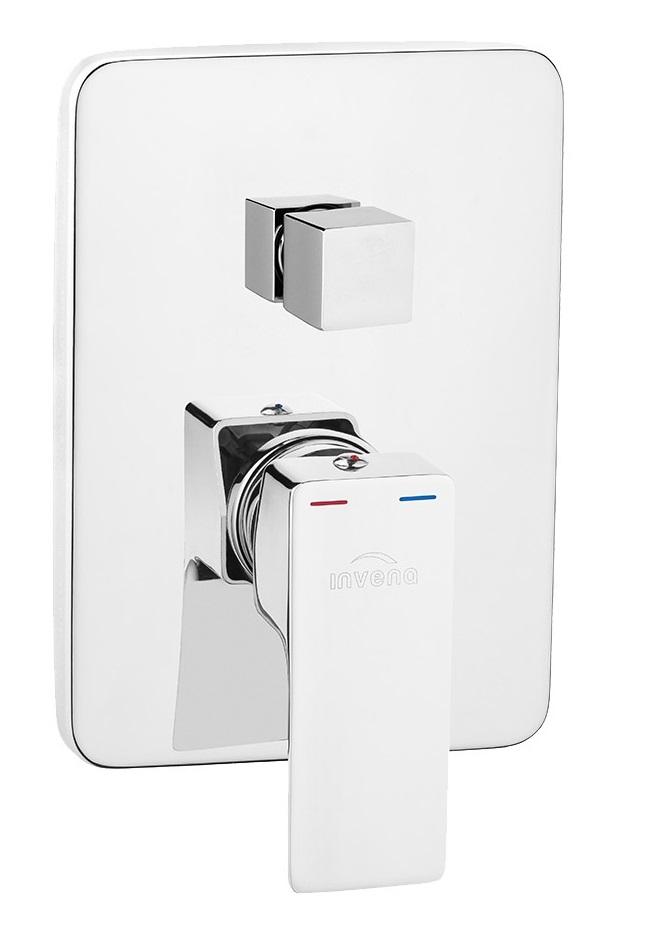 INVENA ZEST PODTYN Z BAT PODTYNK 2F NYKS, KWADR CHROM, ROZETA