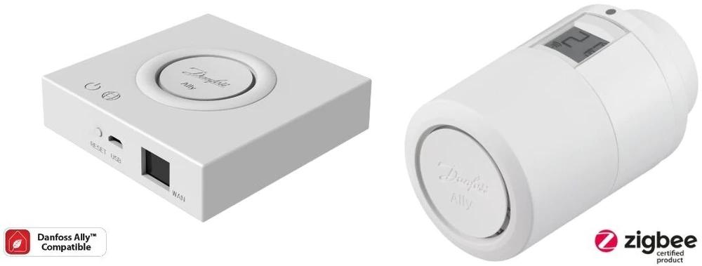Danfoss Ally Starter KIT - Bramka oraz elektroniczny termostat grzejnikowy
