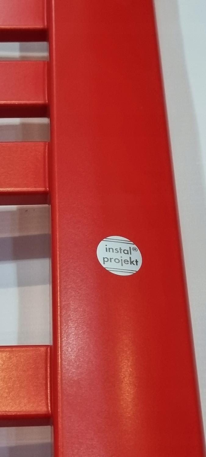 Grzejnik INSTALPROJEKT RETTO 708x412 łazienkowy RED D50 48h