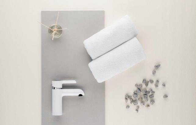 Bateria umywalkowa stojąca ARMATURA KRAKÓW BARYT 1-otw. mosiężna chrom