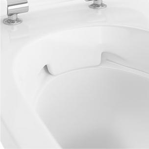 GEBERIT Miska WC Nova Pro lejowa Rimfree 48h