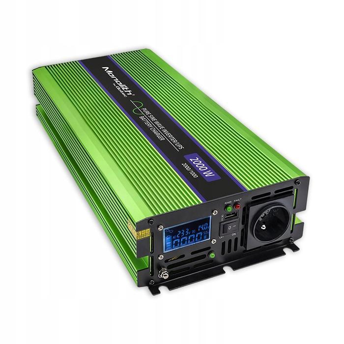 Przetwornica napięcia Monolith | ładowanie baterii | UPS | 1000W | 2000W |