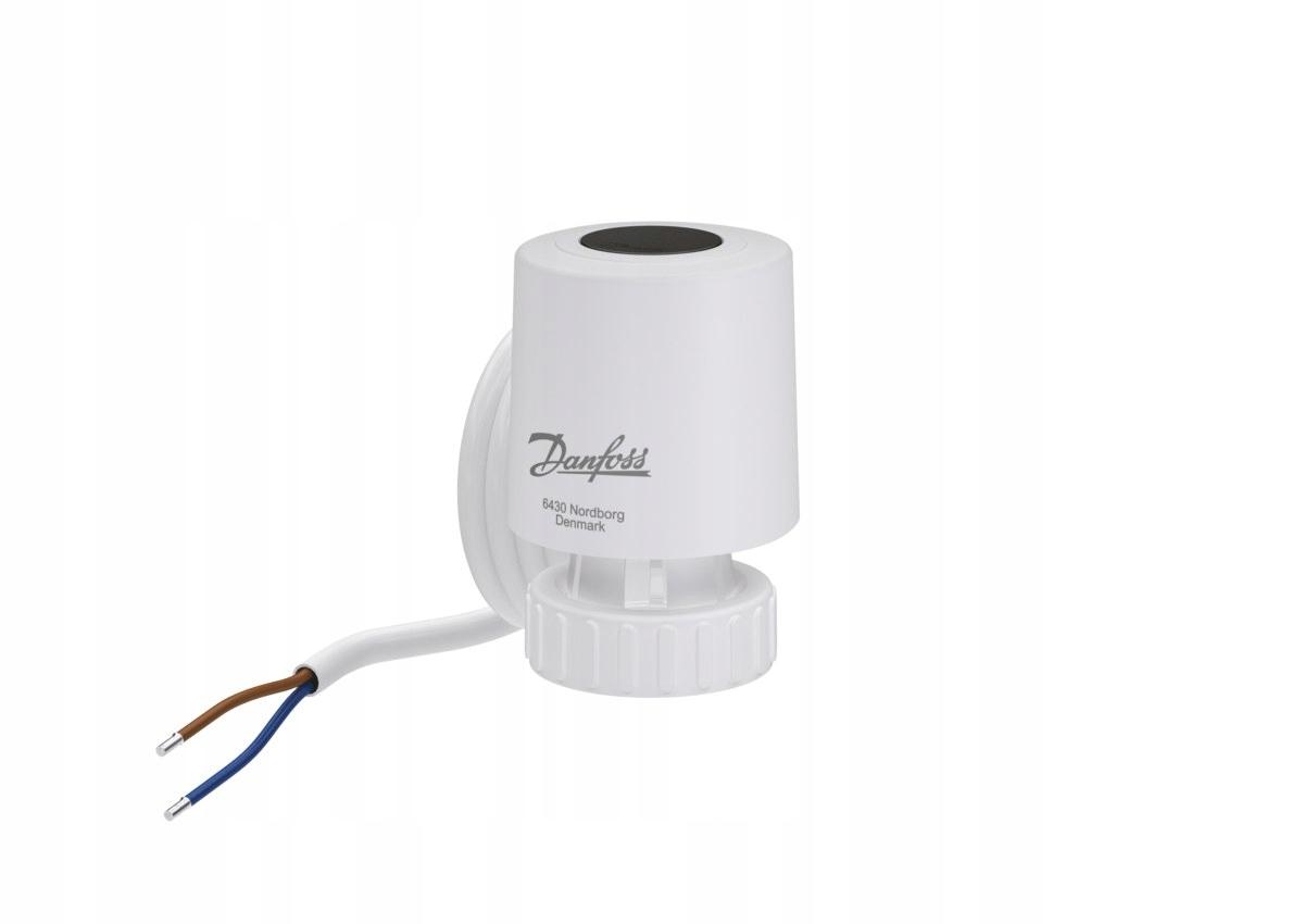 DANFOSS Siłownik termiczny TWA-Q 24V NC napęd zaworu AB-QM z przewodem 1,2m