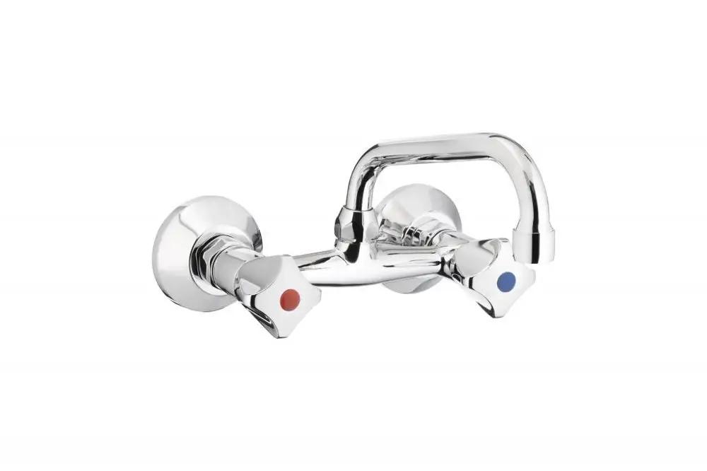 Bateria umywalkowa wysoka ROCA CARELIA 1-uchwyt. 1-otworowa mosiężna chrom