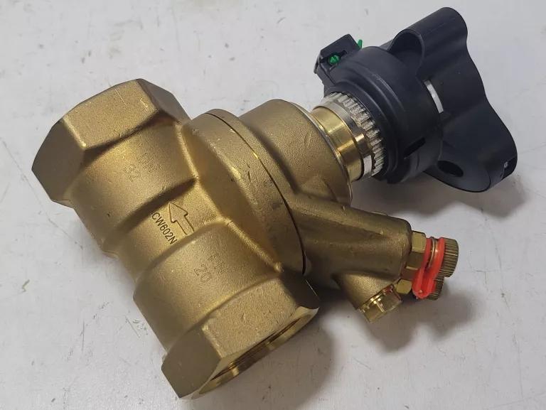 Zawór współpracujący z zaworami ASV-P/-PV - ASV-BD, DN32, gwint wew. 1 1/4