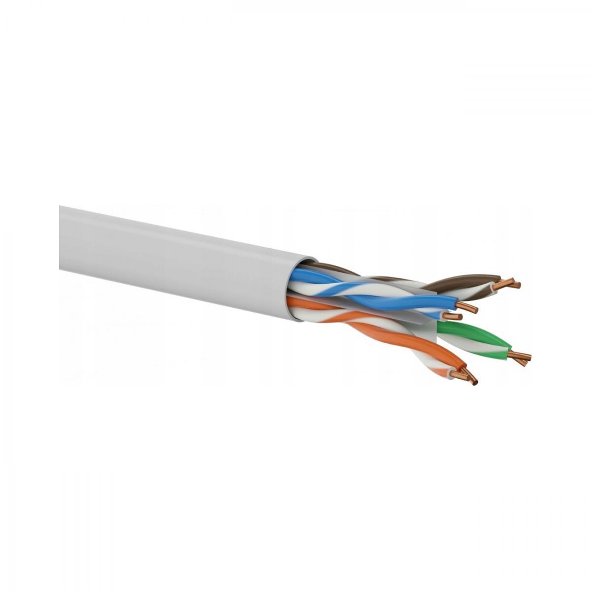 A-LAN Przewód komputerowy UTP kabel kat.6 PVC 4x2x23AWG ALANTEC