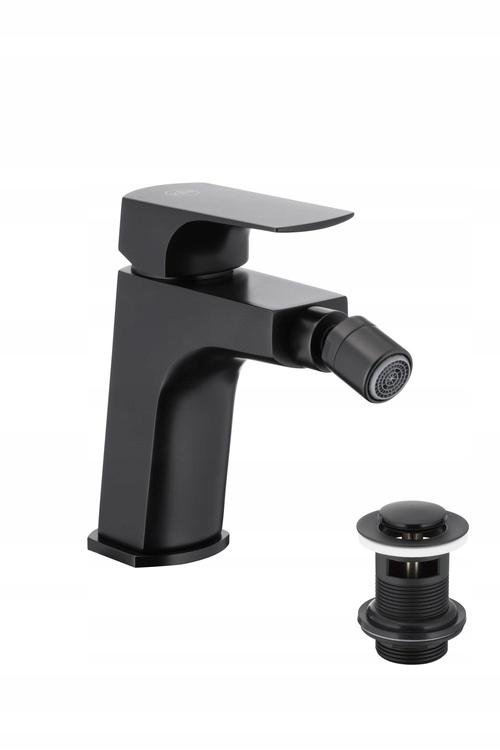 Bateria bidet stojąca BRASS & FITTINGS VITALLE STILLO KIOS mosiężna czarna