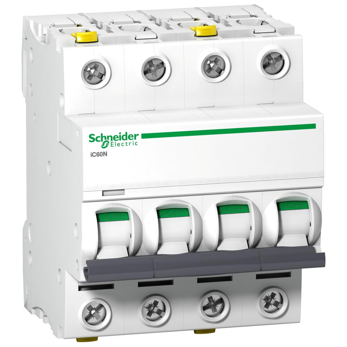 SCHNEIDER ELECTRIC Wyłącznik nadprądowy iC60N-C10-4 C 10A 4-biegunowy