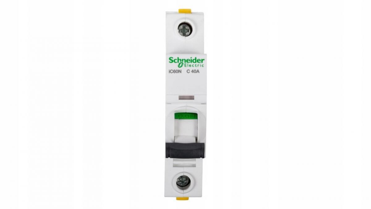 SCHNEIDER ELECTRIC Wyłącznik nadprądowy iC60N-C40-1 C 40A 1-biegunowy