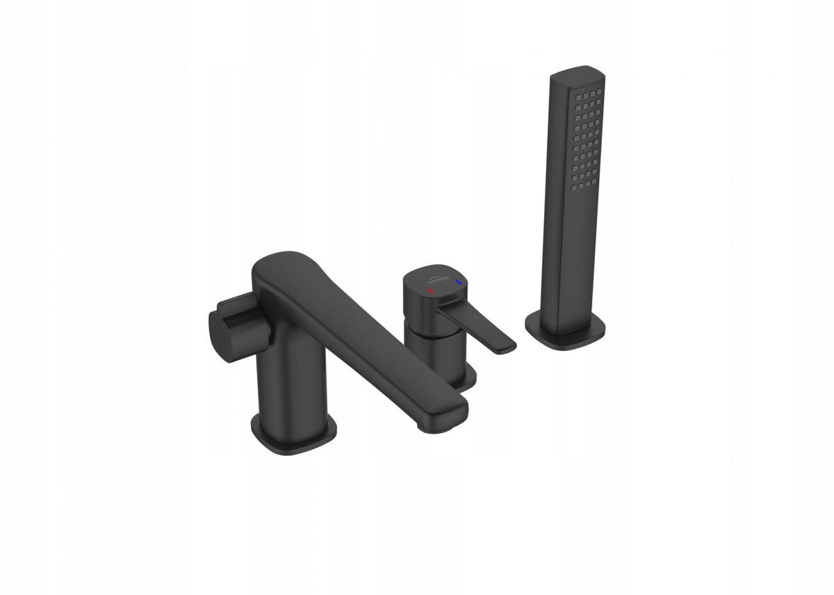 INVENA BATERIA WANNOWA 3 OTWOROWA GLAMOUR INVENA TREND CZARNA