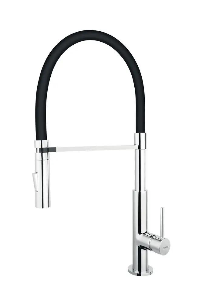 Bateria kuchenna Hansgrohe Focus jednouchwytowa z wyciąganą wylewką 3181500