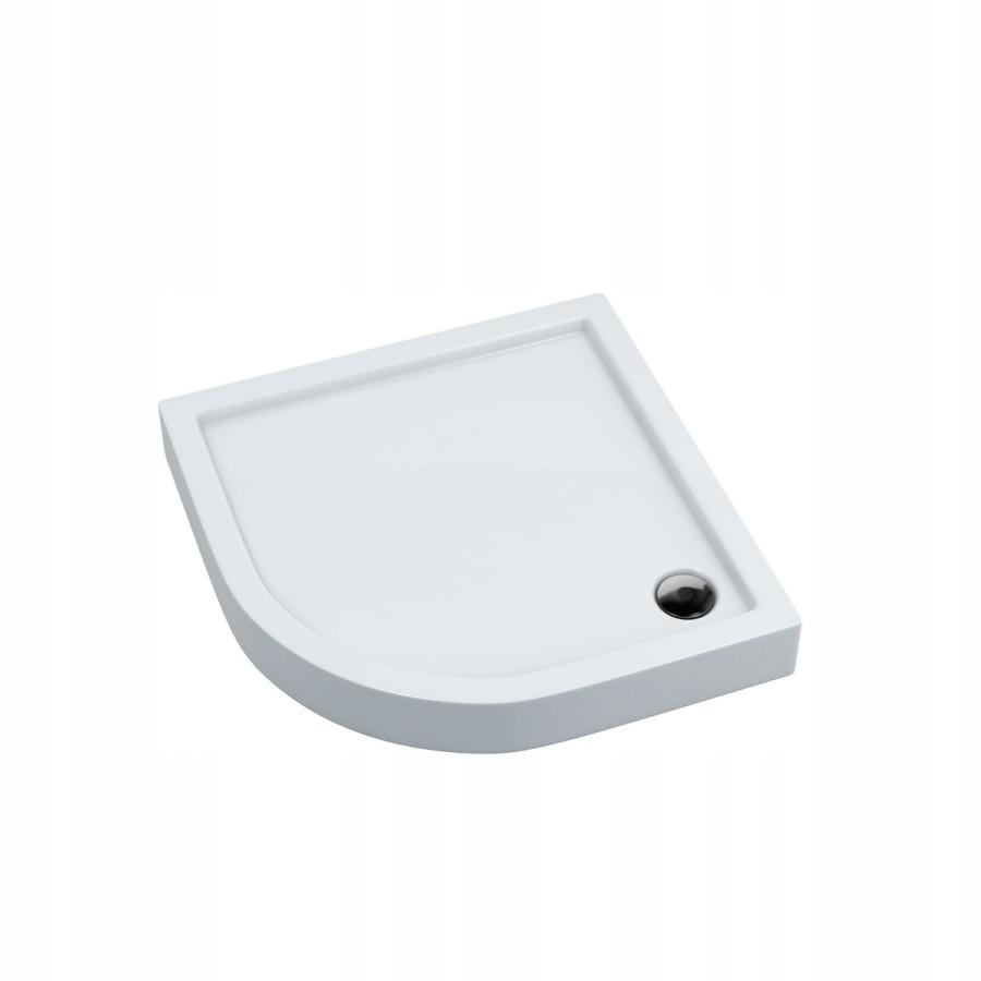 SCHEDPOL Brodzik akryl Competia z podbudową Stabilsound Plus 80x80 półokrąg