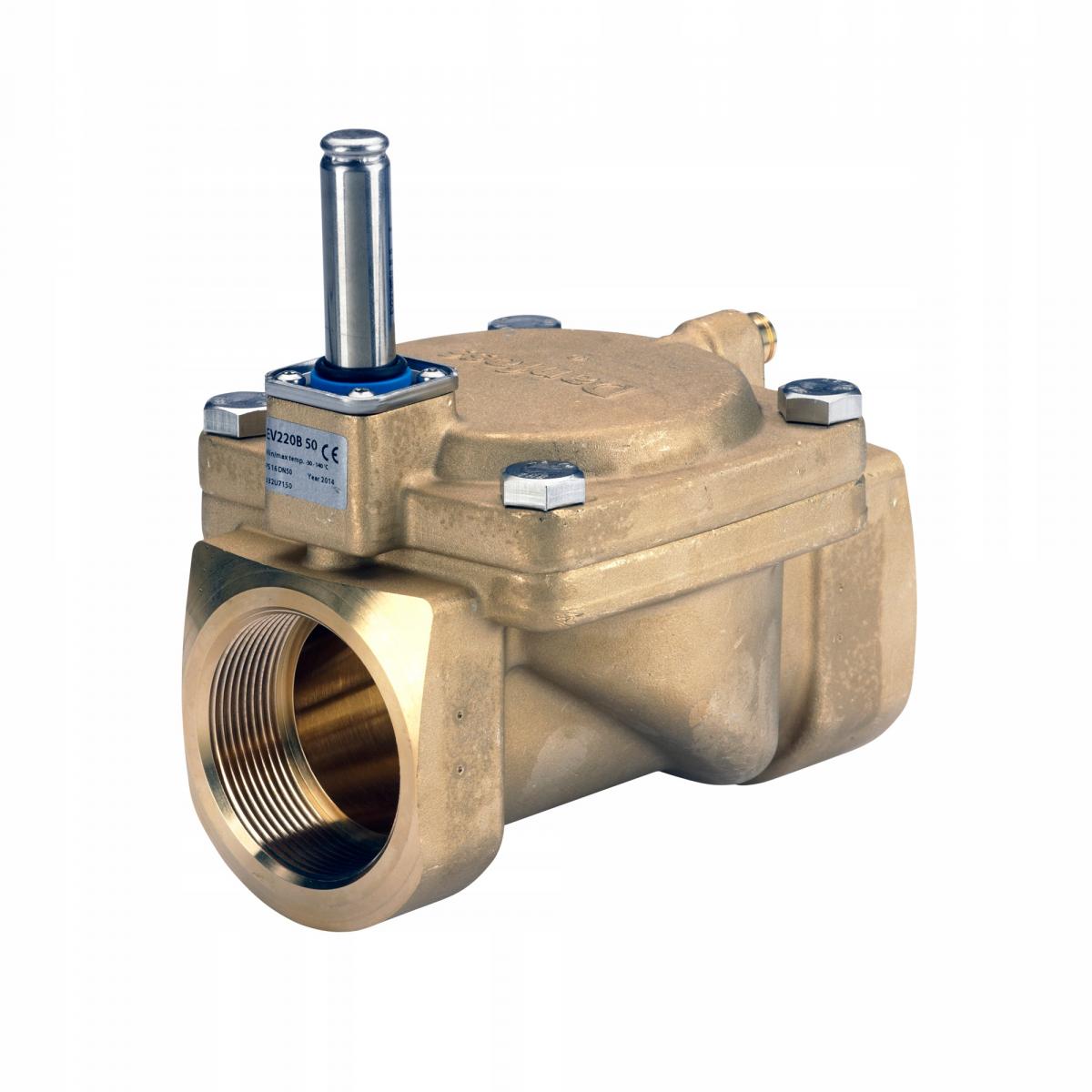 Zawór elektromagnetyczny odcinający EV220B 50B NC, G2, 0,3-16 bar, Kv 40m3