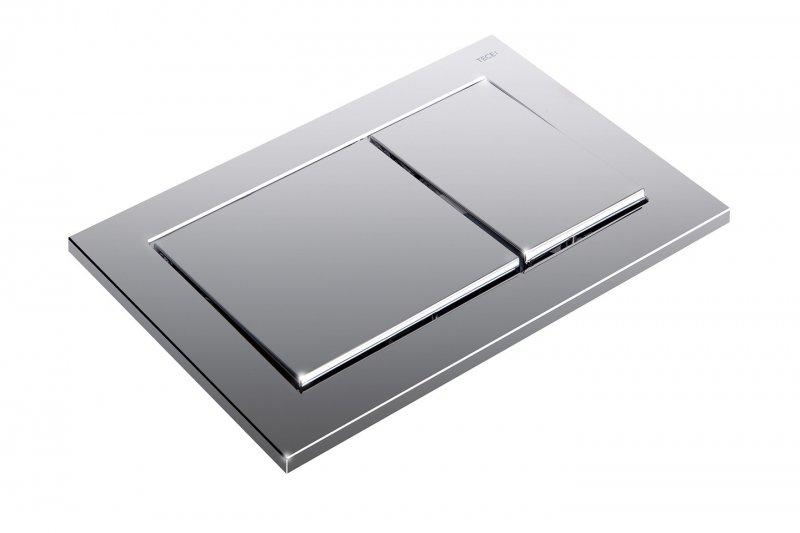 Przycisk spłukujący TECE base podwójny do WC z tworz sztucz chrom połysk