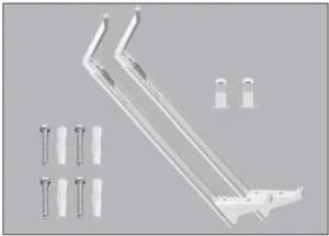 Zawieszenia grzejnikowe SIGARTH H 300 MONCLAC MCK-108 kpl. 2szt. WYSYŁKA 48h