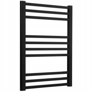 Polski grzejnik łazienkowy LUXRAD MAX 68x50 podł. dolne CZARNY 48h