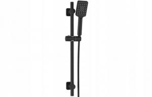 VALVEX LOFT BLACK Zestaw natryskowy przesuwny, 3-funkcyjny