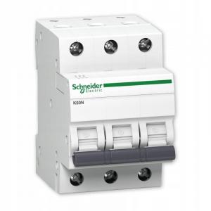 SCHNEIDER ELECTRIC Wyłącznik nadprądowy K60N-C63-3 C 63A 3-biegunowy