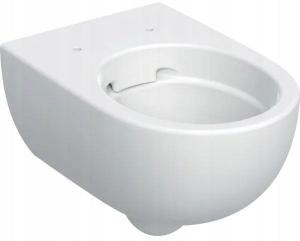 Miska wisząca WC Selnova, lejowa, B36 cm, H33 cm, T53 cm, ukryte mocowania,